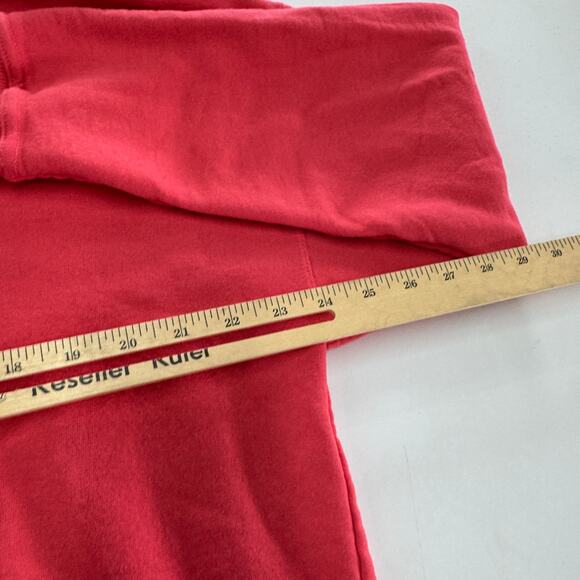 Champion Hoodie Womens X Large Pink Powerblend Fleece Knit Hoodie Cotton - Picture 7 of 7